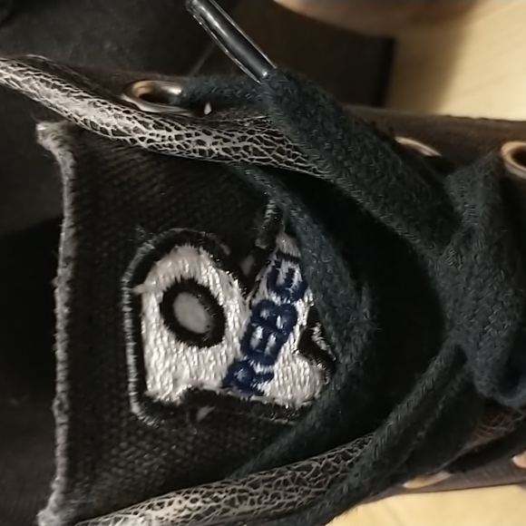 Rebels 8.5 Bling High Heel Dark Gray Boot Style Shoes 215896 - Picture 14 of 15